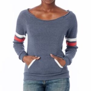 ALTERNATIVE EARTH OFF SHOULDER Volkswagen “V-Dub” sweatshirt